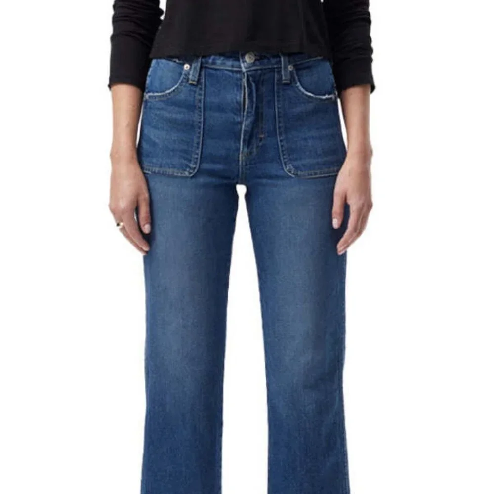 AMO Abigail Denim Jeans in Linger 28